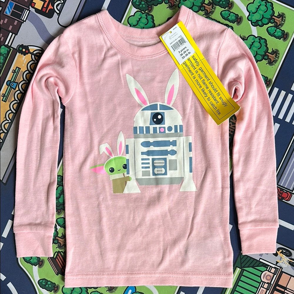 NWT Gap Kids Grogu PJ Top, 3T